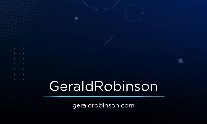 GeraldRobinson.com