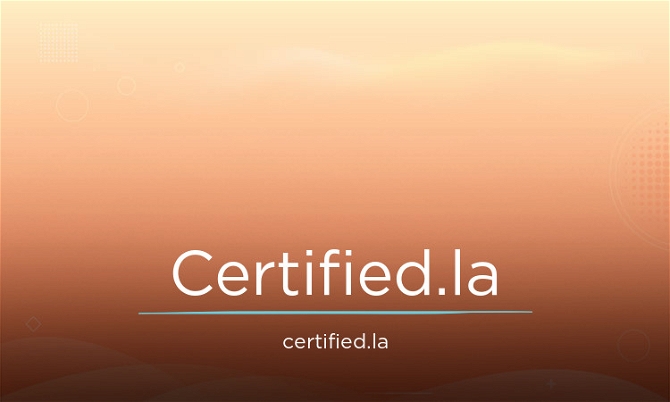 Certified.la